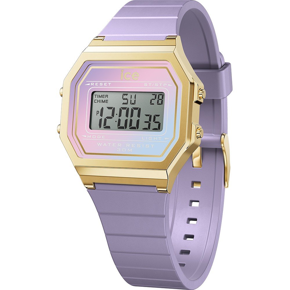 Ice-Watch Ice-Digital 022721 ICE digit retro - Purple delight Horloge