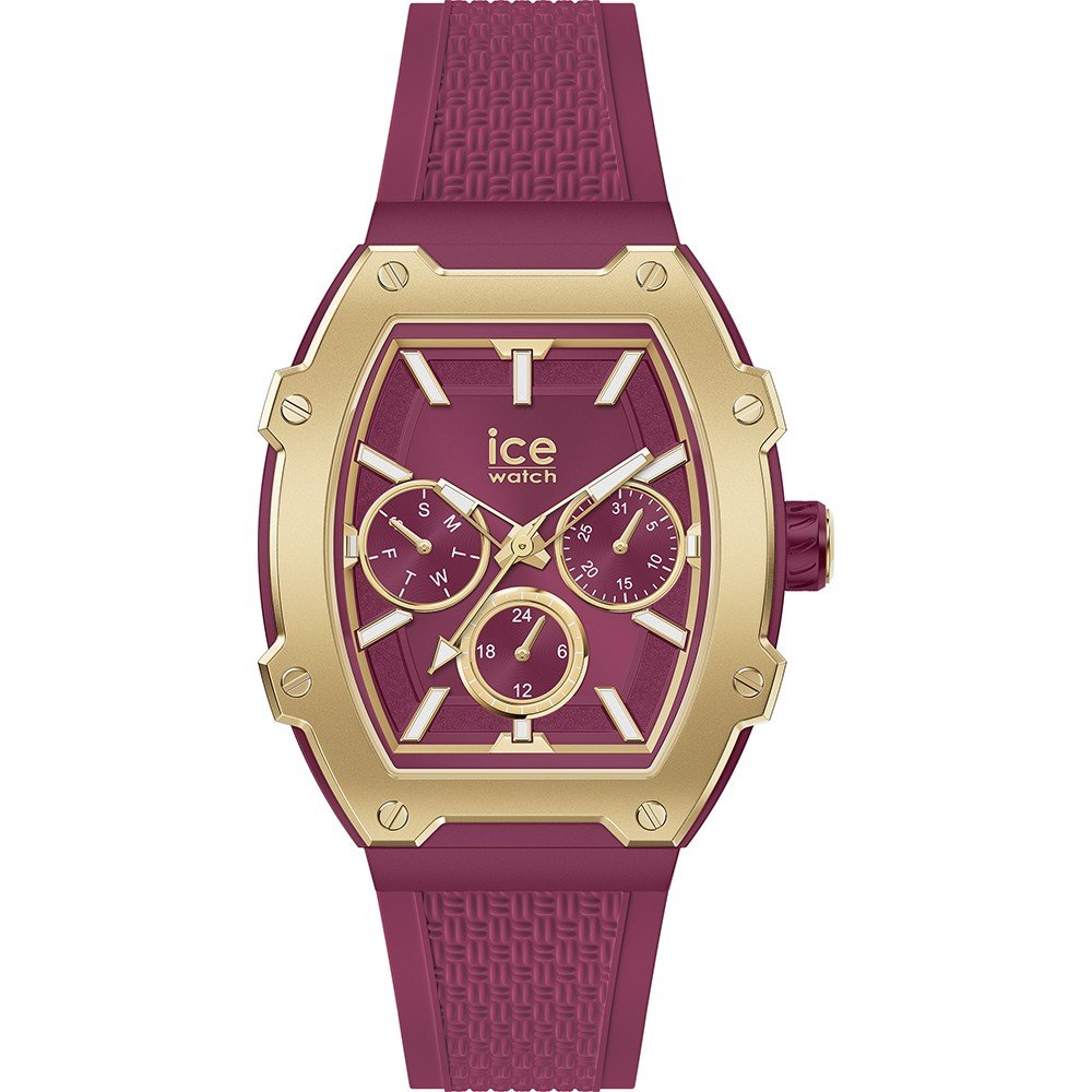 Montre Ice-Watch Ice-Boliday 022868 ICE boliday - Gold burgundy