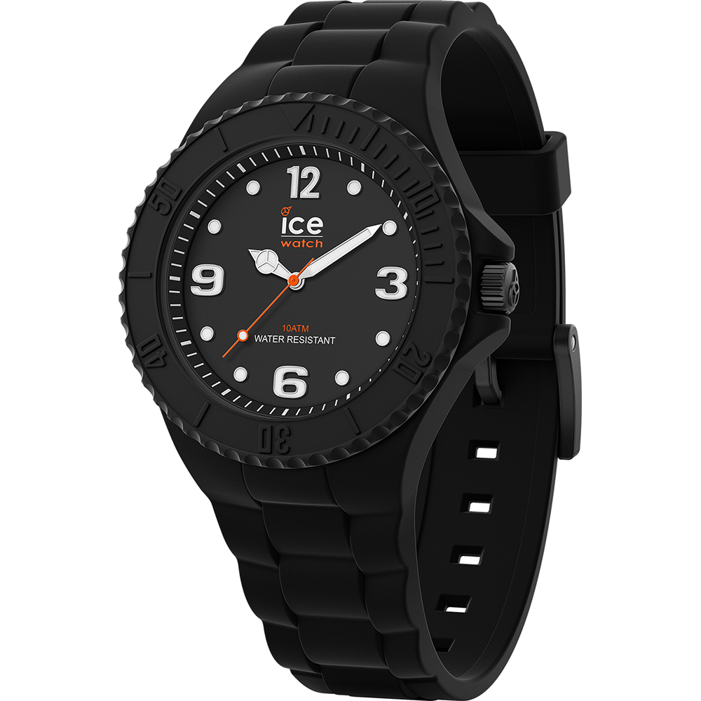 ice watch black silver