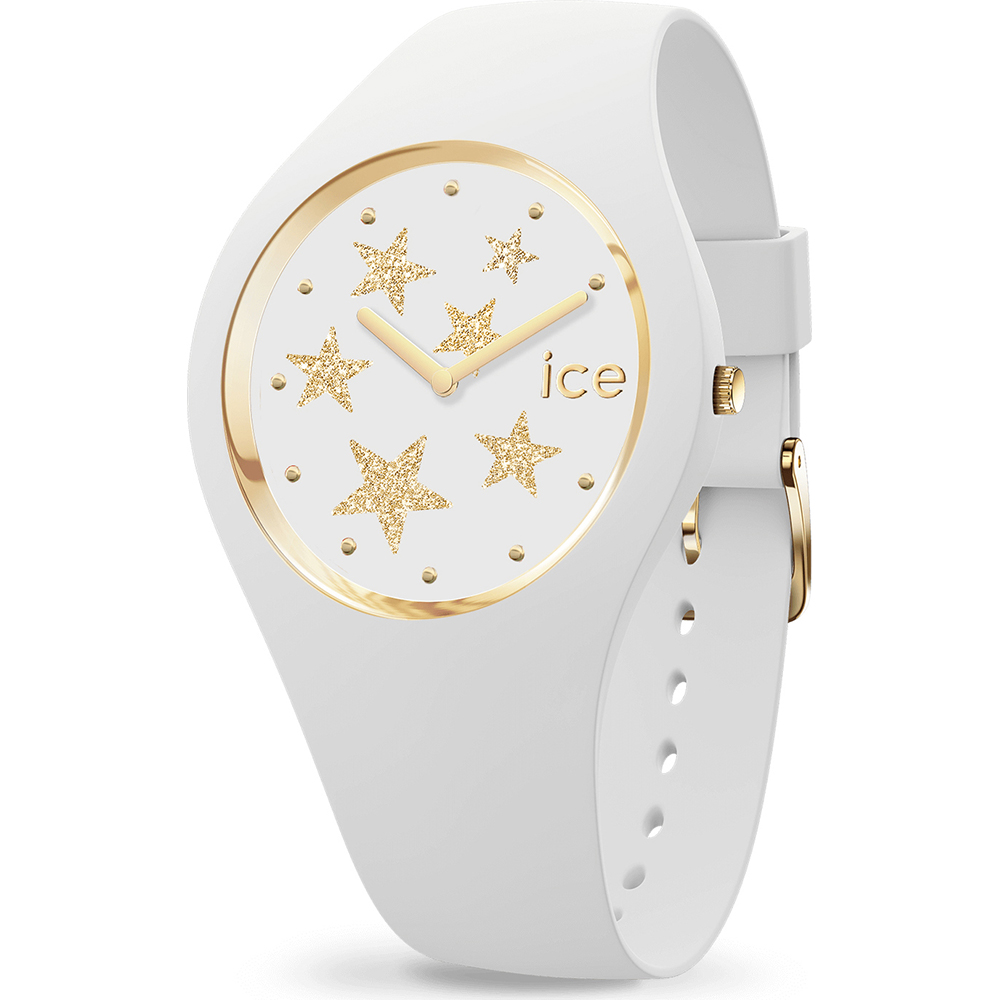 Ice-Watch Ice-Silicone 019856 ICE Glam Rock - White Stars Watch