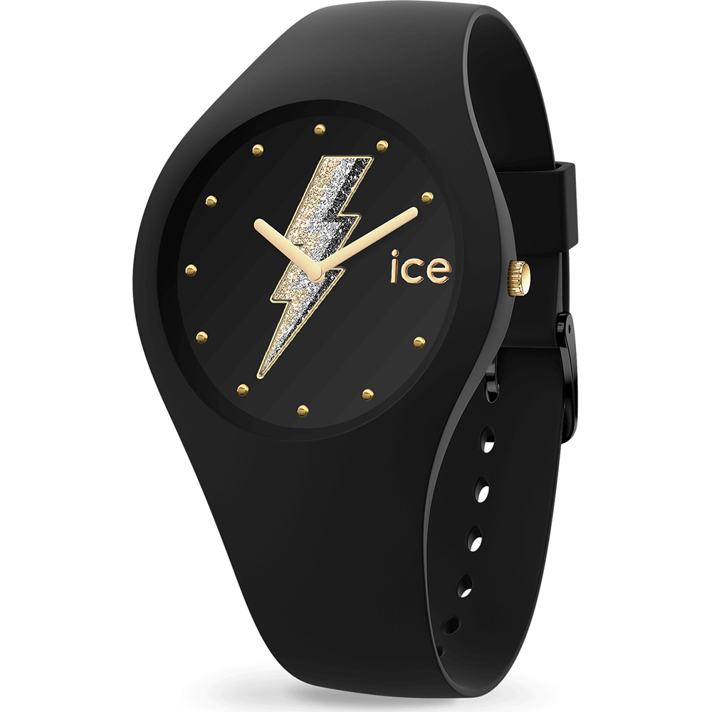 relógio Ice-Watch Ice-Silicone 019858 ICE Glam Rock - Electric Black