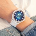 White solar powered quartz watch Spring Summer Collection Ice-Watch