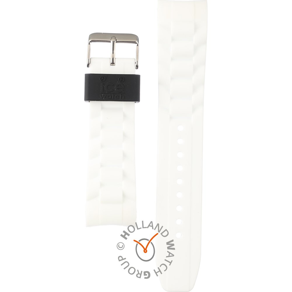 Ice-Watch Straps 004967 SI.WK.B.S.11 ICE White Horlogeband