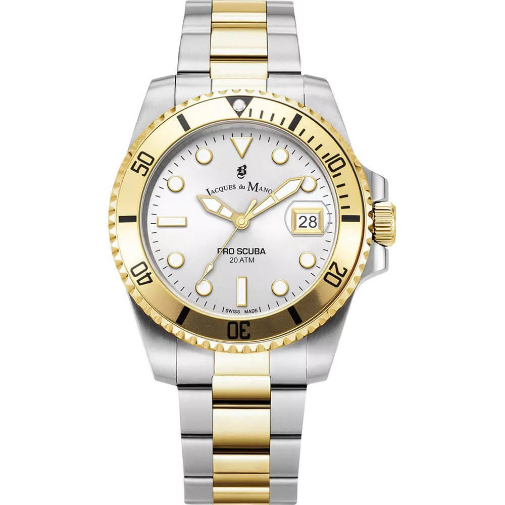 Jacques du Manoir JWG02708 Pro Scuba Horloge