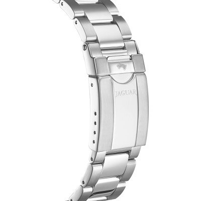 JAGUAR Orologio Uomo Swiss Made Executive J853/3 - Cassa 45,8mm, Cristallo Zaffiro, Blu E Acciaio