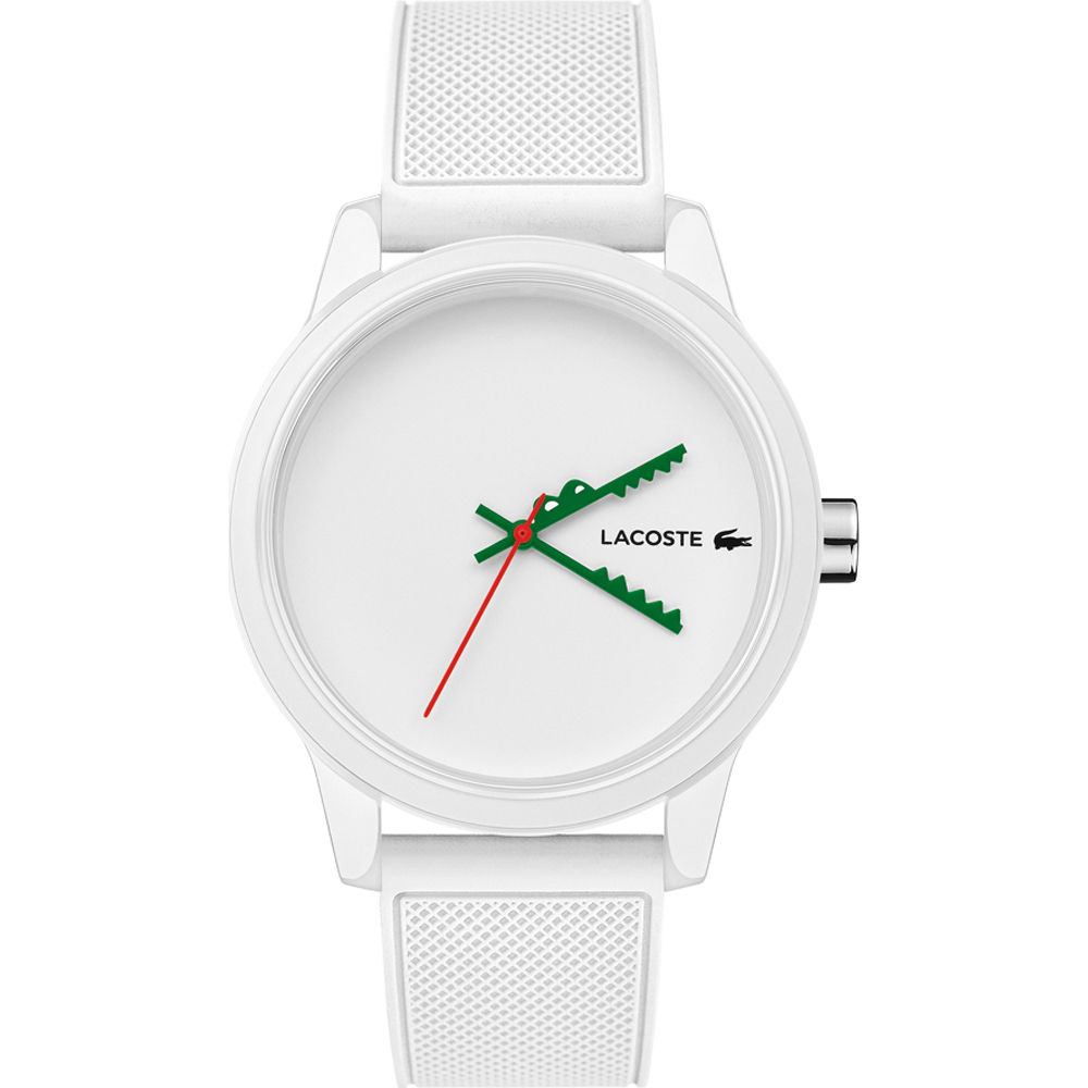 lacoste watch white