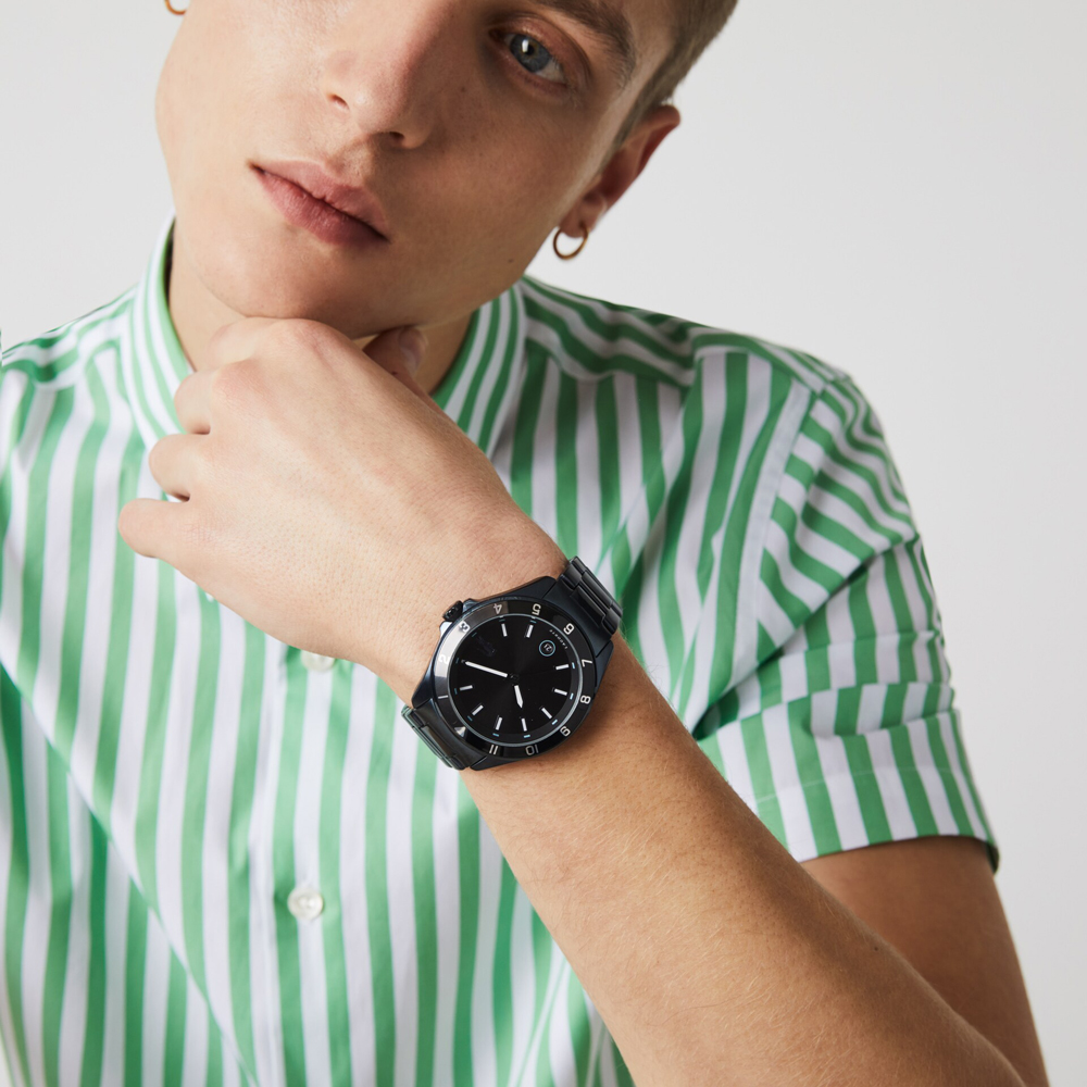 lacoste watch blue strap
