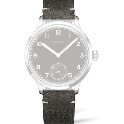 Longines L682157437 Heritage Military Strap
