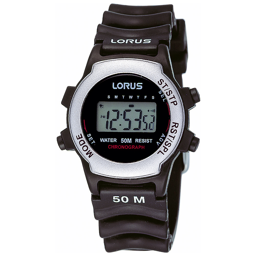 lorus children's digital watch instructions