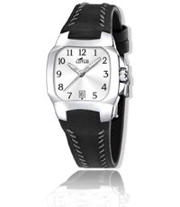 Montre Lotus Réf. 15510 - Femme - Acier Inoxydable - Boîtier Carré - Quartz - Neuf Avec Défauts