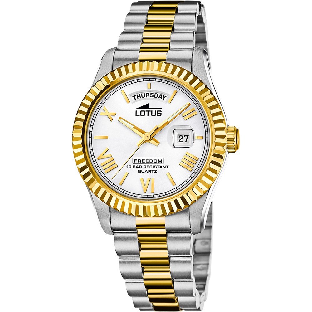 Orologio Uomo Lotus Cronografo 18585/3 – Acciaio Inox, Vetro Minerale, 44mm