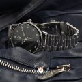 Maserati watch silver
