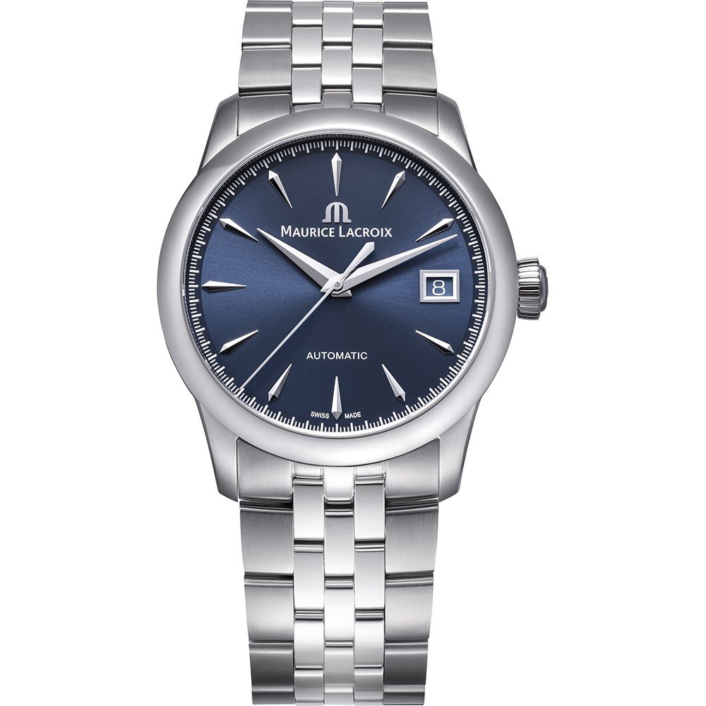 Maurice Lacroix 自動巻き時計 シルバー maurice-lacroix-756007-ss002-