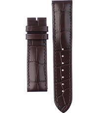 20MM LEATHER BAND STRAP FOR MAURICE LACROIX LC1008-SS001-130 MW DARK BROWN  WS 