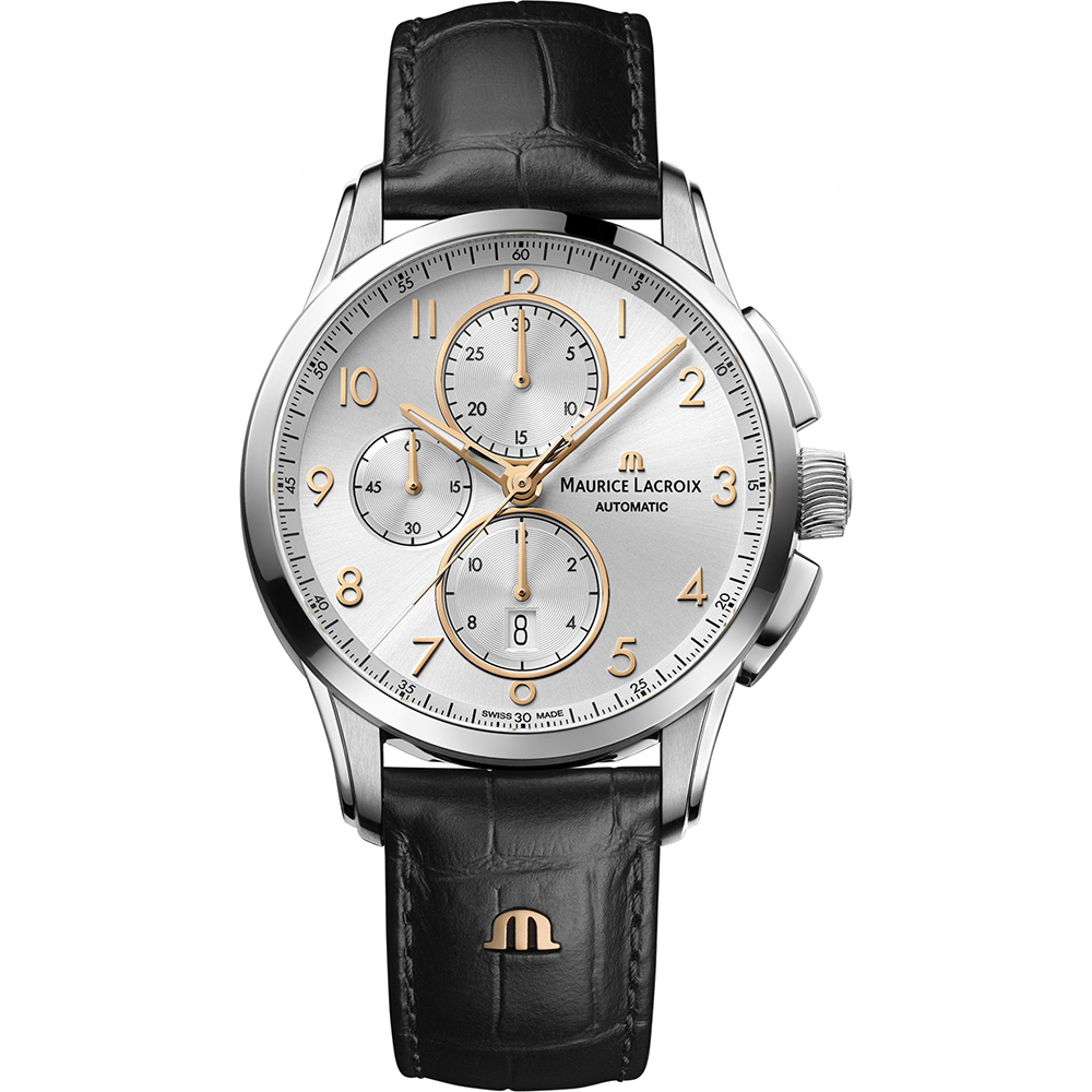 Maurice Lacroix Pontos PT6388-SS001-220-2 Pontos Chronograph Watch