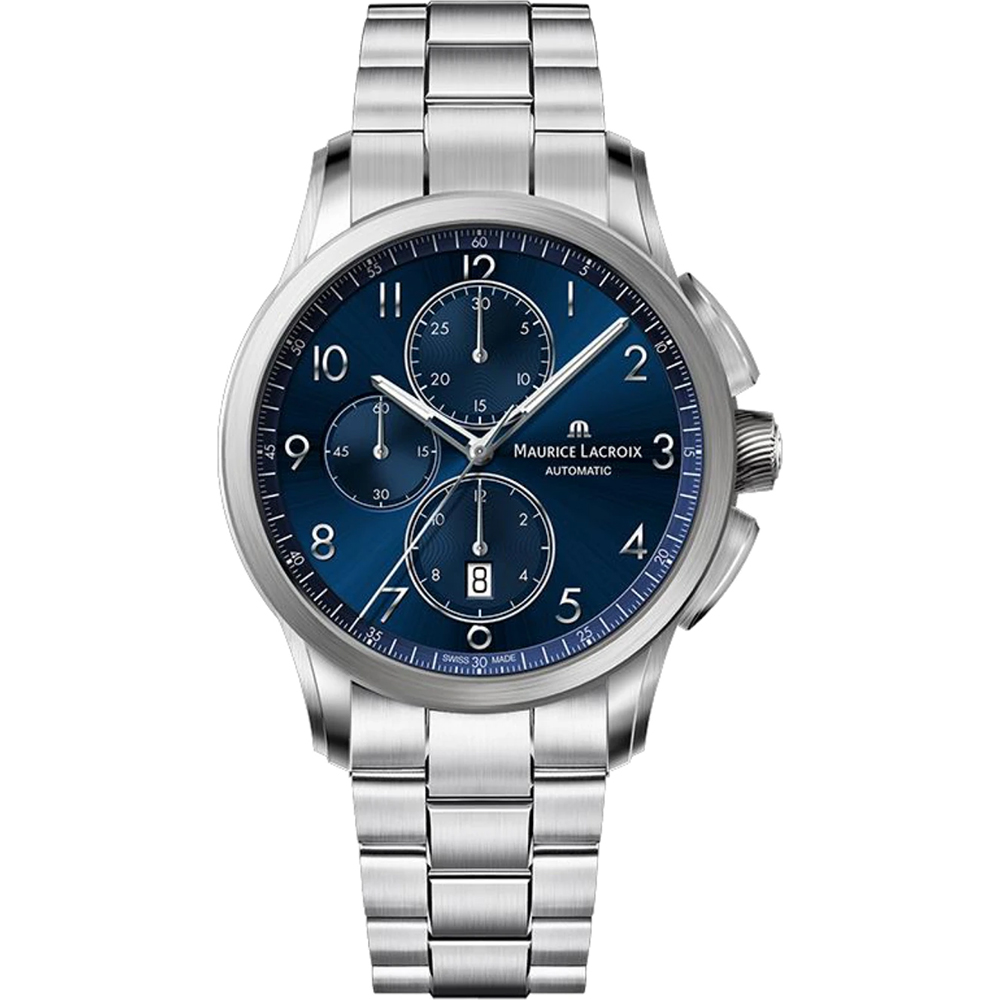 Maurice Lacroix Pontos PT6388-SS002-420-1 Pontos Chronograph Watch