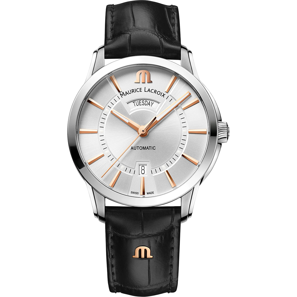 Maurice Lacroix Pontos PT6358-SS001-23E-2 Pontos Day-Date Watch • EAN:  7630020610809 •