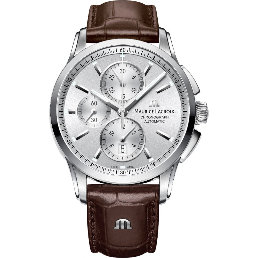 Maurice Lacroix Pontos PT6388-SS001-130-1 Pontos Chronograph Watch