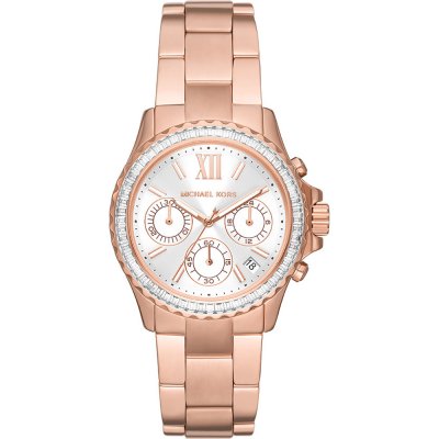 michael kors rose gold watch