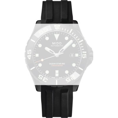 MIDO Straps M603017384 Ocean Star 600 Chronometer Strap