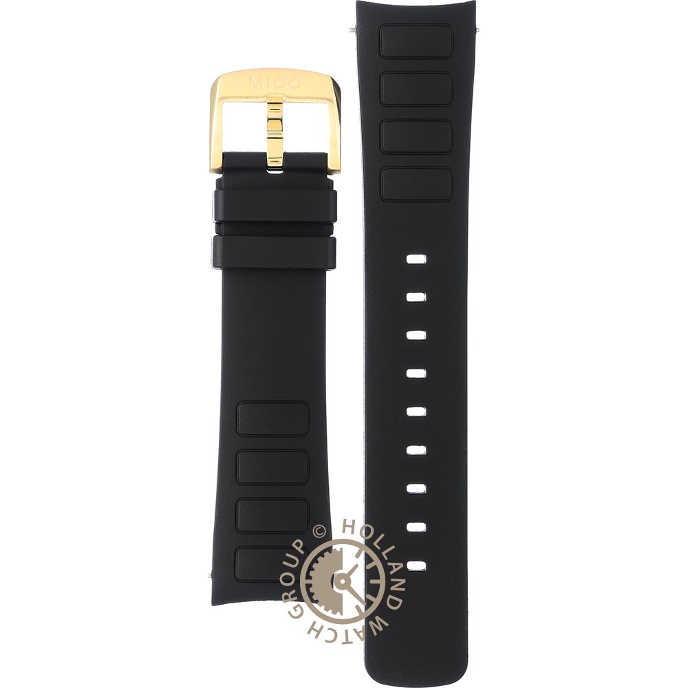 MIDO Straps M603019698 Multifort TV Big Date Strap • Official