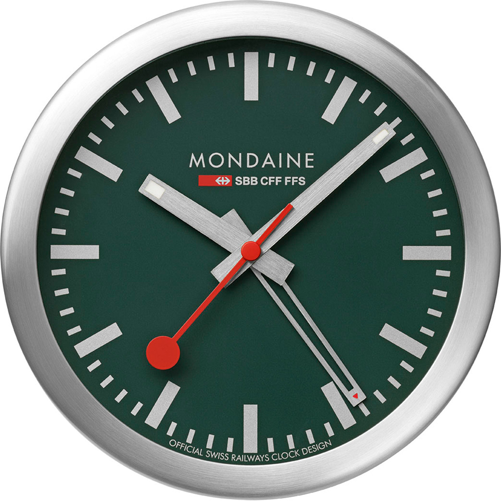 Mondaine Railways Mini Table and Wall Clock Clock