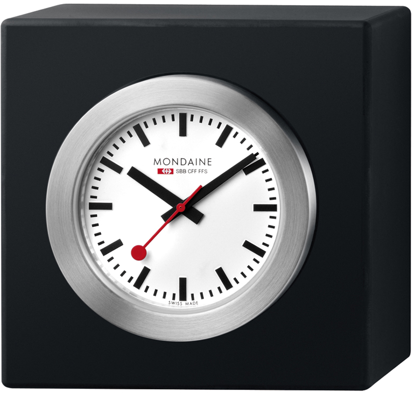 Mondaine A660.30318.84SBB Desk Cube Clock