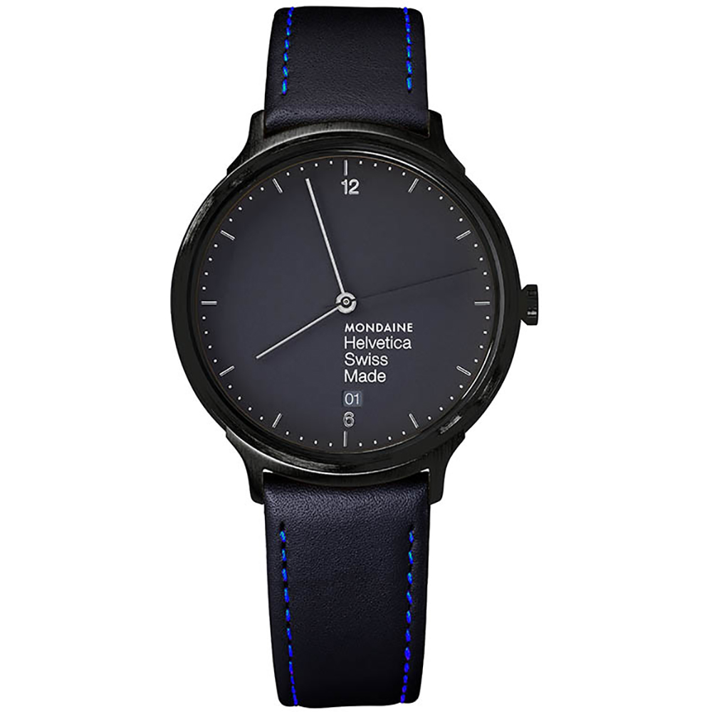 Relógio Mondaine Helvetica MH1.L2222.LB Helvetica 1 Light 38 NY Edition