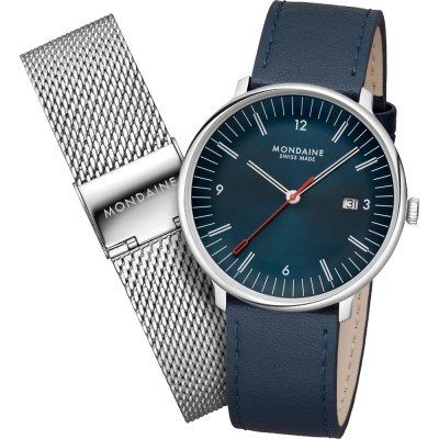 Mondaine MLE.41240.LQV Doppio Watch