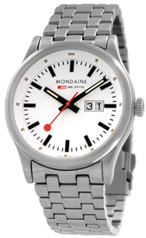 Mondaine Watch Time 3 hands Sport l Night Vision A669.30308.16SBM
