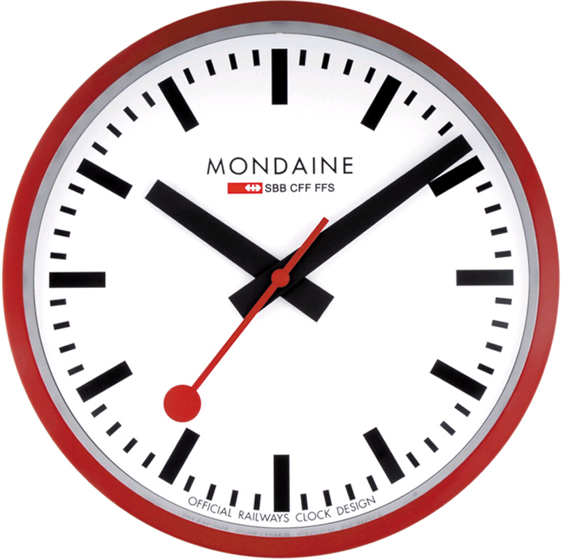 Mondaine A990.CLOCK.11SBC Wall Clock 25 cm Clock