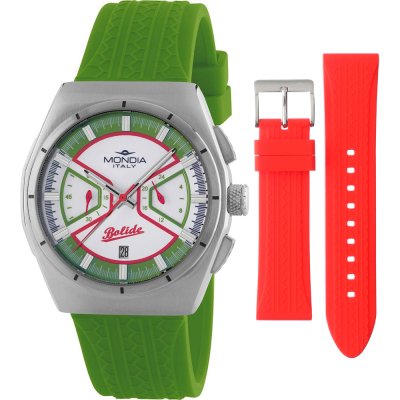 Mondia MI-819-SS-GRWT-CG Rally Legend Chrono Watch