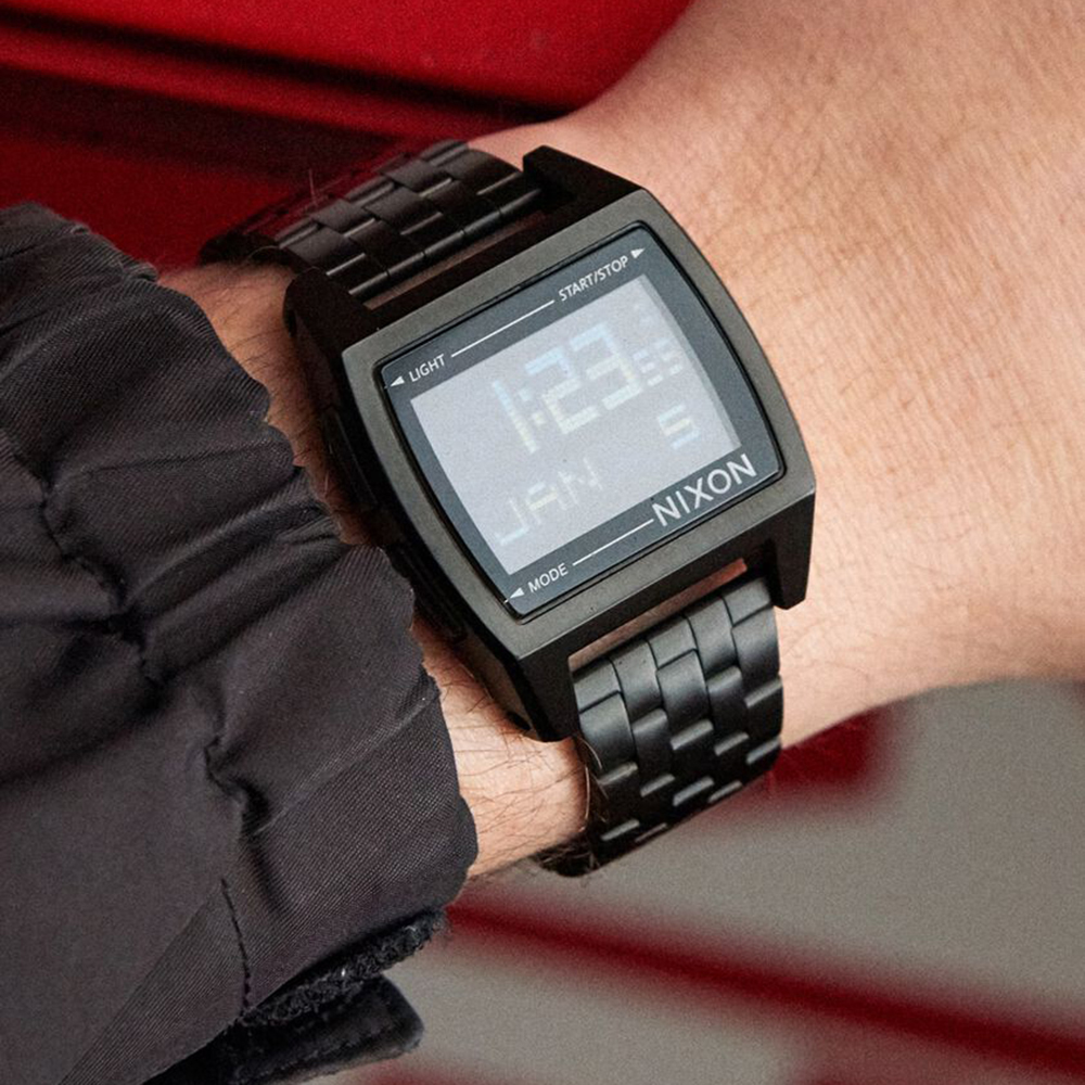 NIXON Orologio Digitale Uomo A1107-1031-00 - Cinturino In Acciaio Inox, Quadrante Digitale, Stile Sportivo - 2