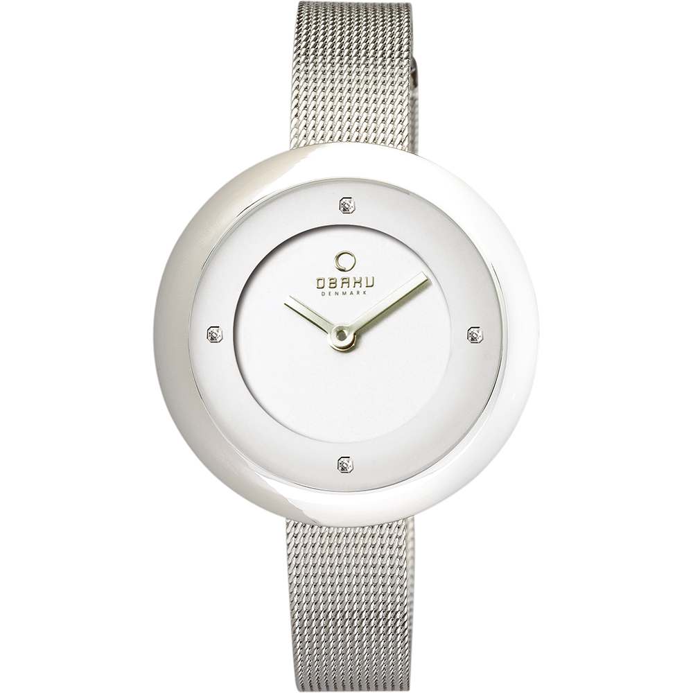 Obaku Watch Time 2 Hands Lyng V162LXCIMC