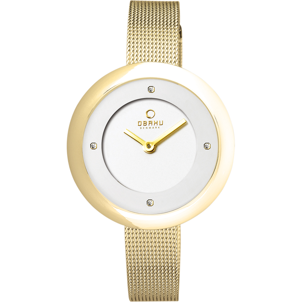 Obaku Watch Time 2 Hands Lyng V162LXGIMG