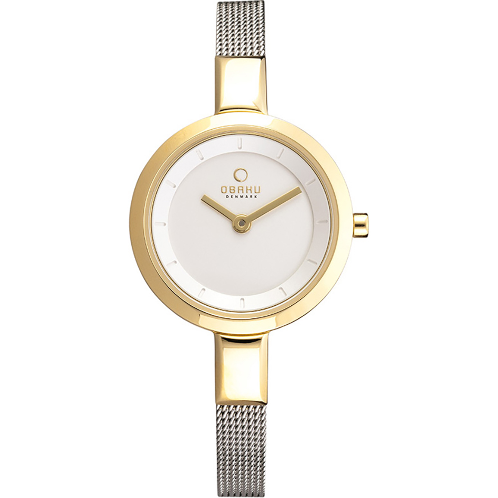 Obaku Watch Time 2 Hands Siv V129LXGIMC1