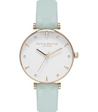 OB16AM143 Queen Bee Mint and Gold 30mm