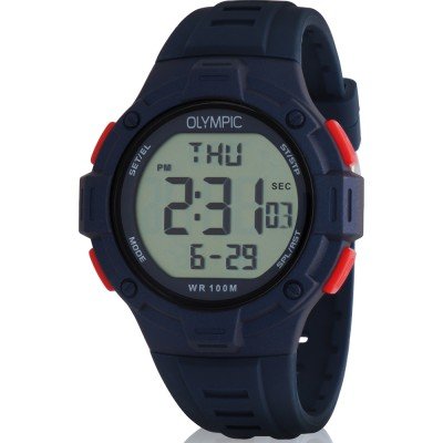 Orologio Smartwatch Uomo Superga Ink 2 SW-STC016 Cinturino in Silicone Blu  Rosso