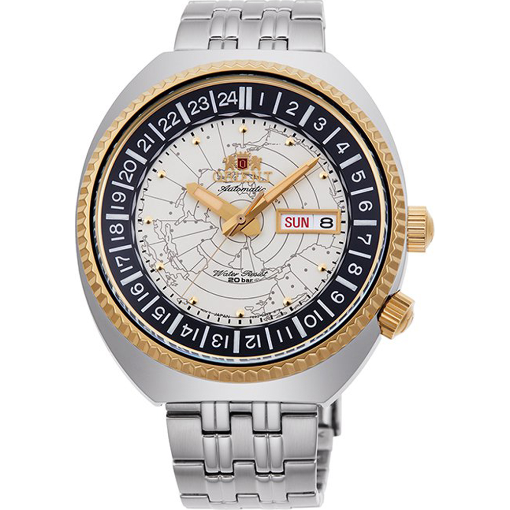 Reloj Orient Automatic RA-AA0E01S19B World Map Revival