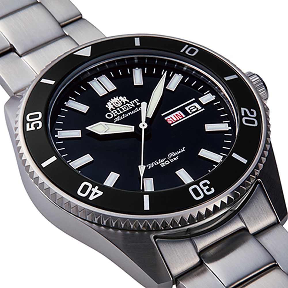 Original Orient Ray Big Mako 3 RA-AA0008B19B Men's Watch Automatic Black ||  Silver | Men's watches \\ Style \\ Casual Men's watches \\ Style \\ Elegant  Men's watches \\ Style \\ Classic