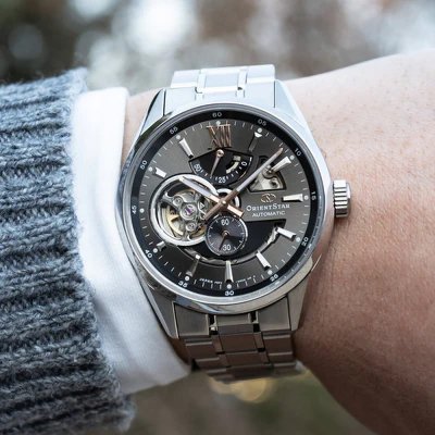 ORIENT STAR モダンスケルトン RE-AV0004N00B Orient Star - Contemporary RE-AV0004N00B Modern Skeleton Watch