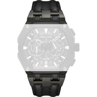 Police PESGF0054401-STL Shield Horlogeband