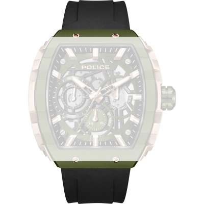 Police PESGQ0063003-STL Flash Horlogeband