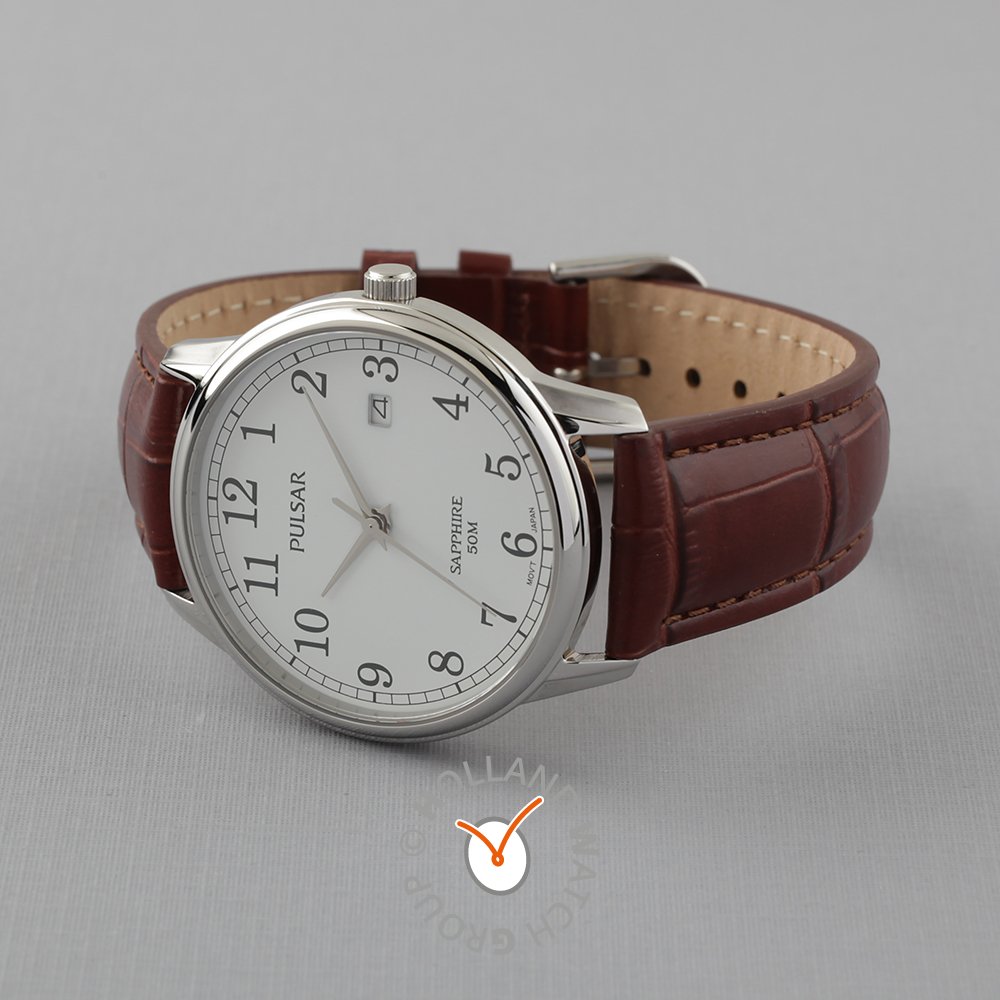 pulsar leather watch
