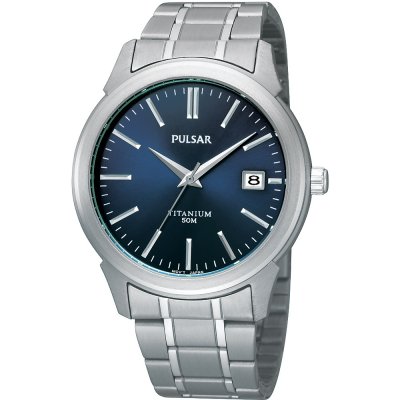 Pulsar Watch Time 3 hands PXH893 Titanium PXH893X1