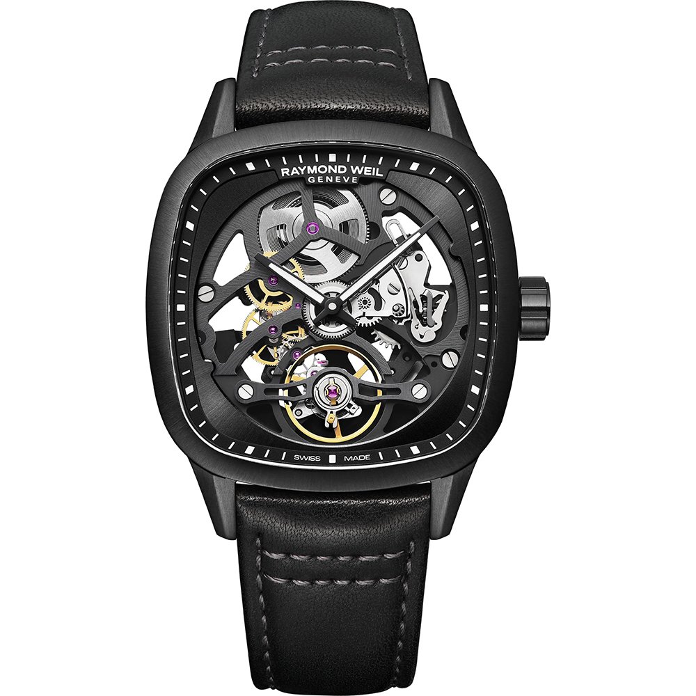 Raymond Weil Freelancer 2795-BKC-20000 Freelancer Skeleton Watch