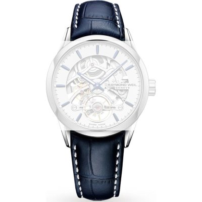 Raymond Weil SI2203-2785-R-8 Freelancer Strap