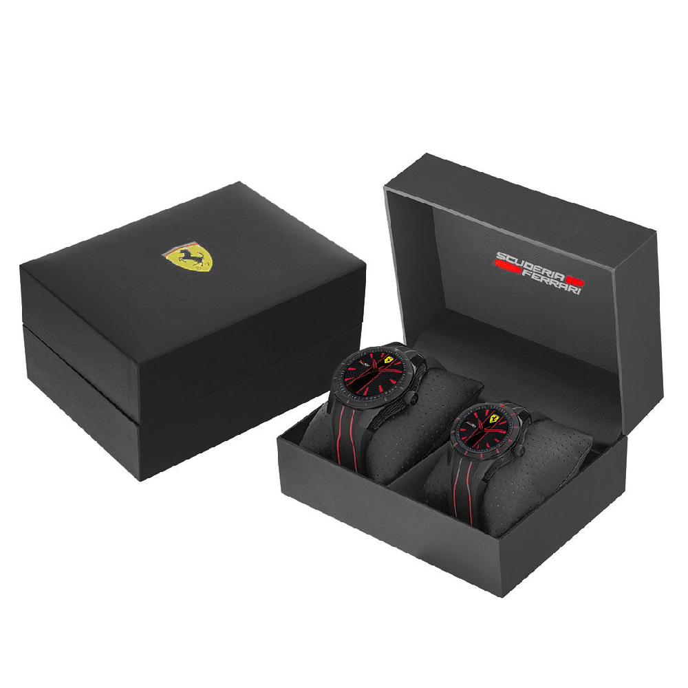 Relógio Scuderia Ferrari 0870021 RedRev Gift Set