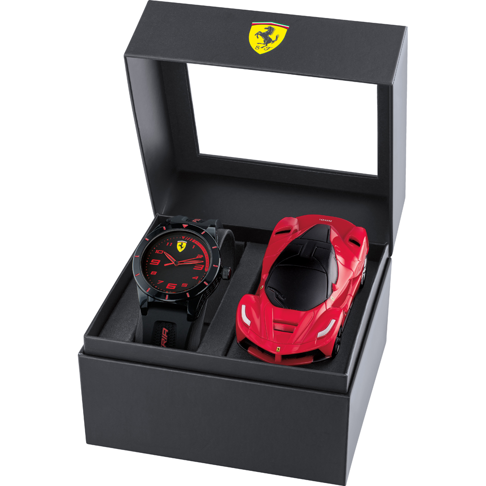 Scuderia Ferrari 0870036 RedRev Kids Gift Set Horloge