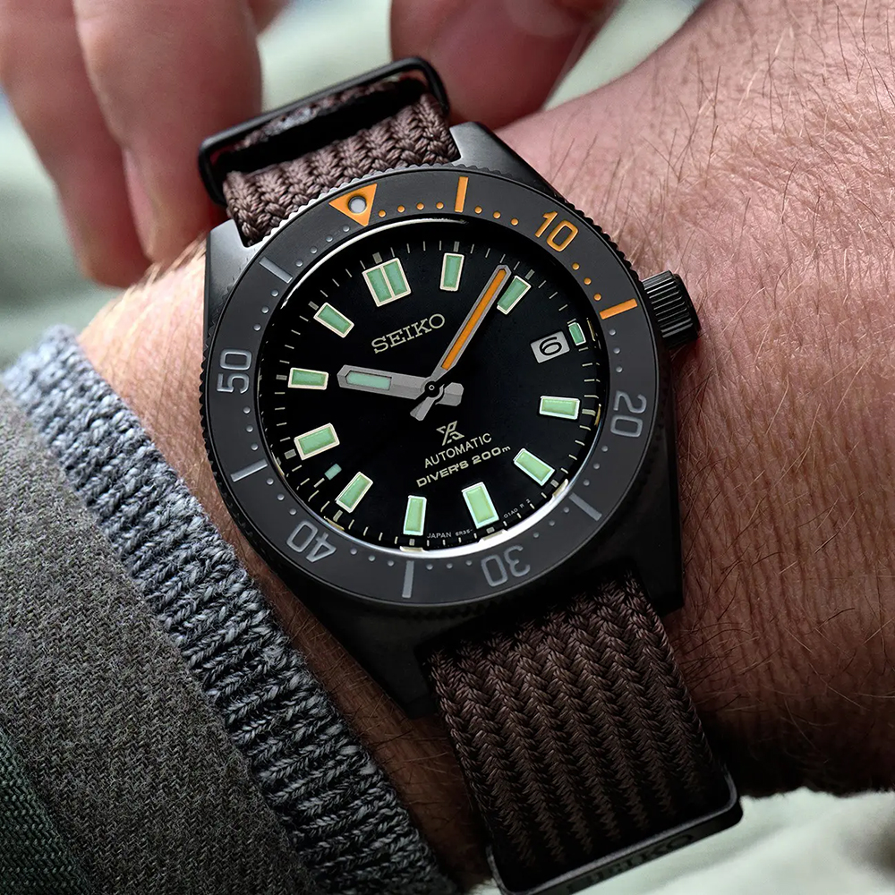 Seiko SPB253J1 watch - Black Series